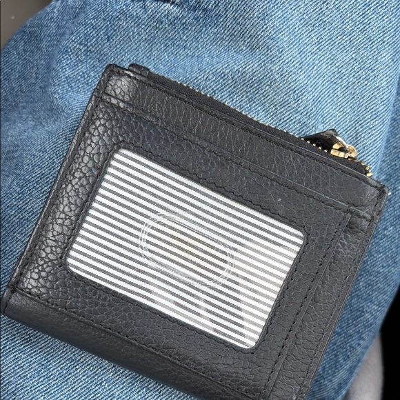 Lodis Pebbled Black Leather Wallet - Picture 7 of 7